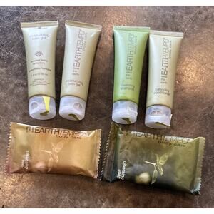 Earth Tempo Travel Size Bath Soap, Bath Gel, Shampoo, & Conditioner, Bundle New